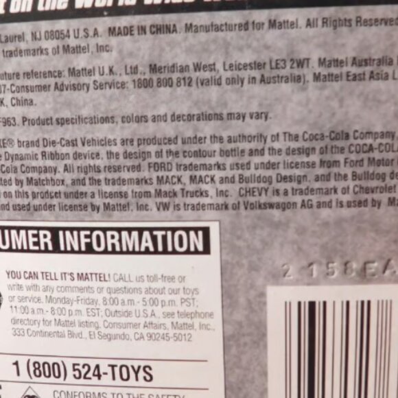 MATCHBOX Premiere COCA COLA Model A Ford Series 1 Dies-Cast Car Vintage - Picture 6 of 7